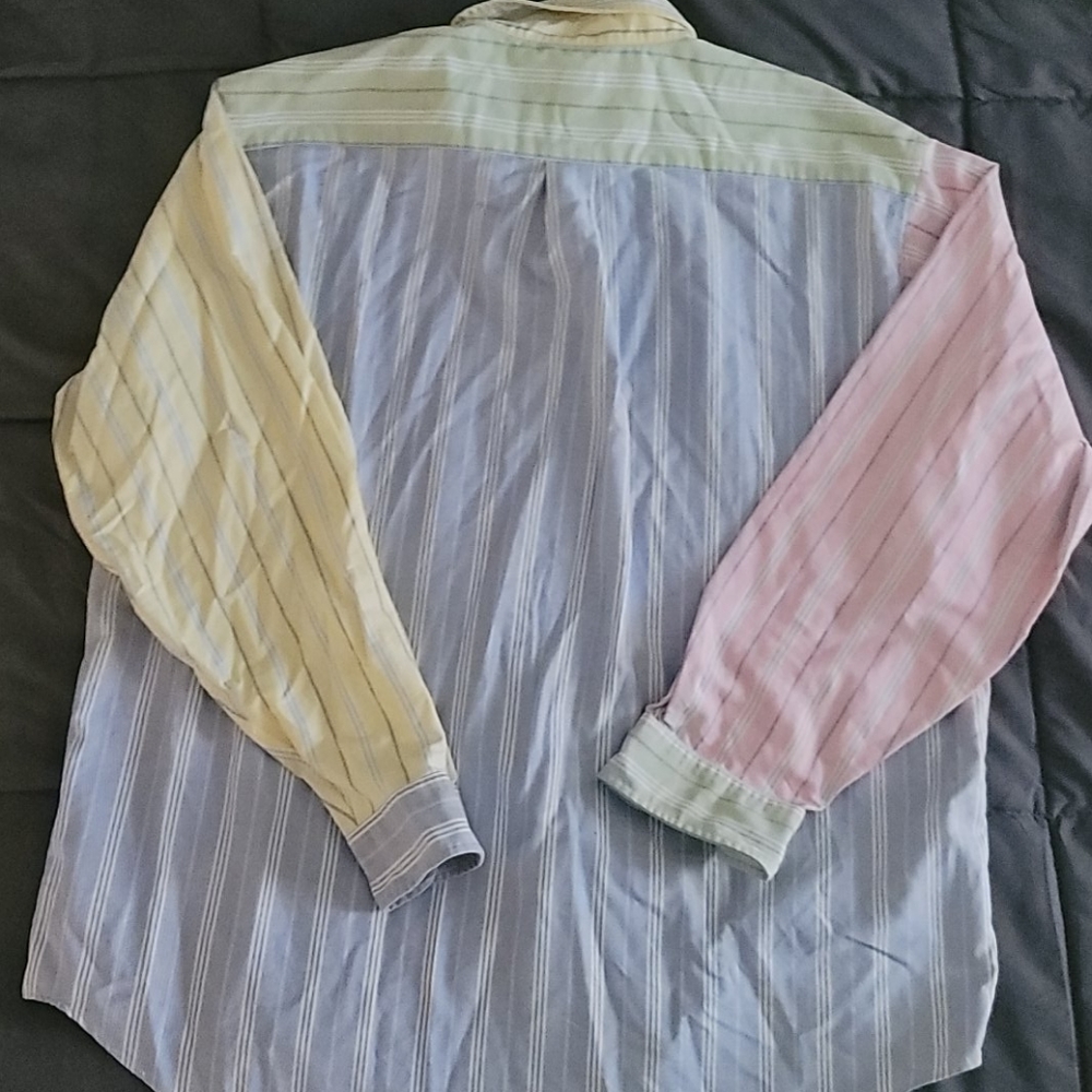 Brooks Brothers Color Block Oxford STRIPPED